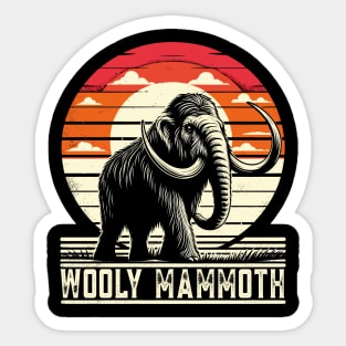 Woolly Mammoth Sticker